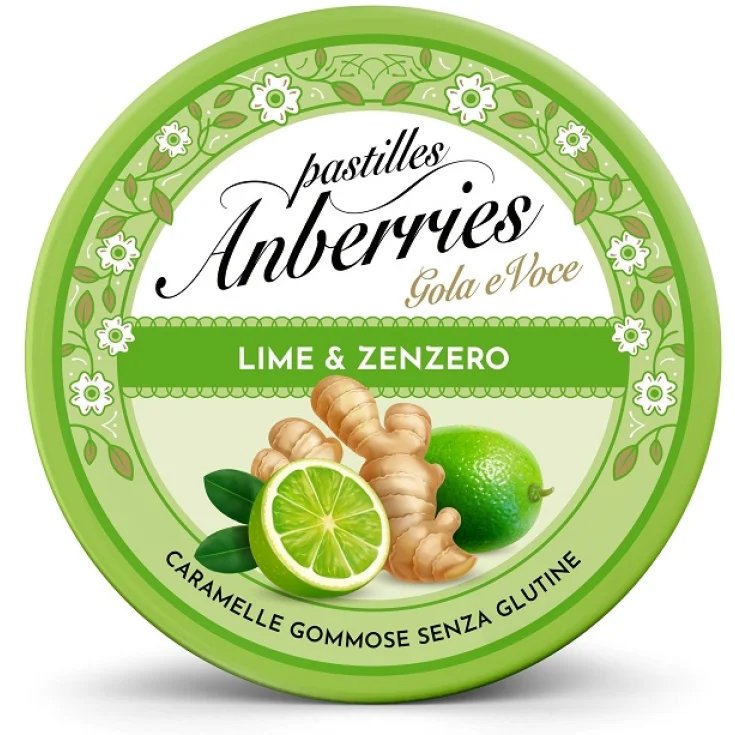 Anberries Lime&Zenzero 50g