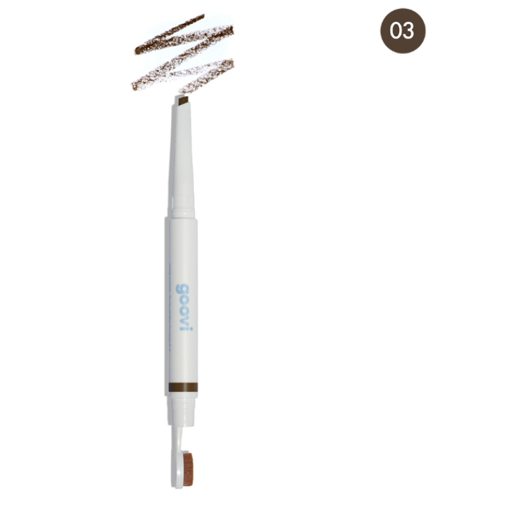Matita Sopracciglia con Kabuki 03 Brown Goovi