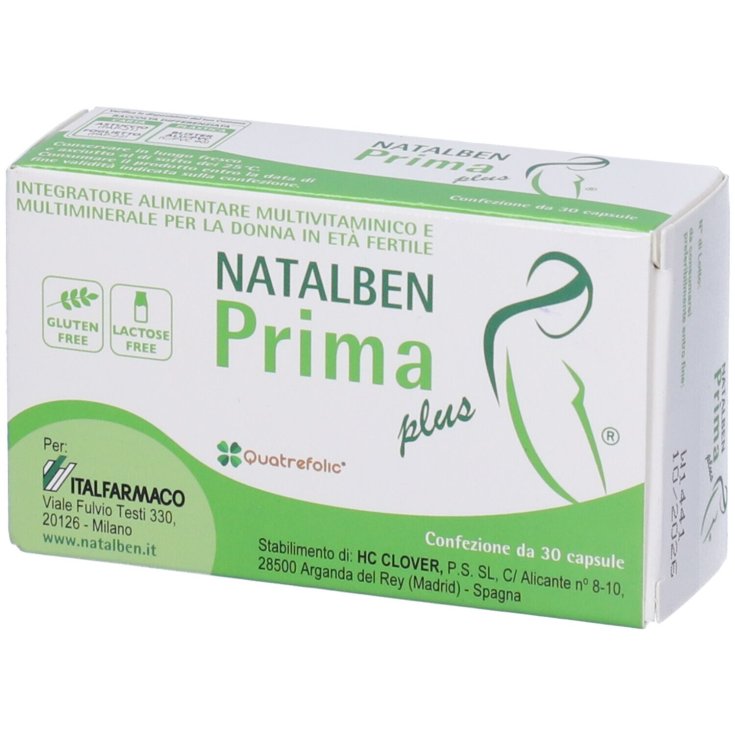 Natalben Prima Plus Italfarmaco 30 Capsule