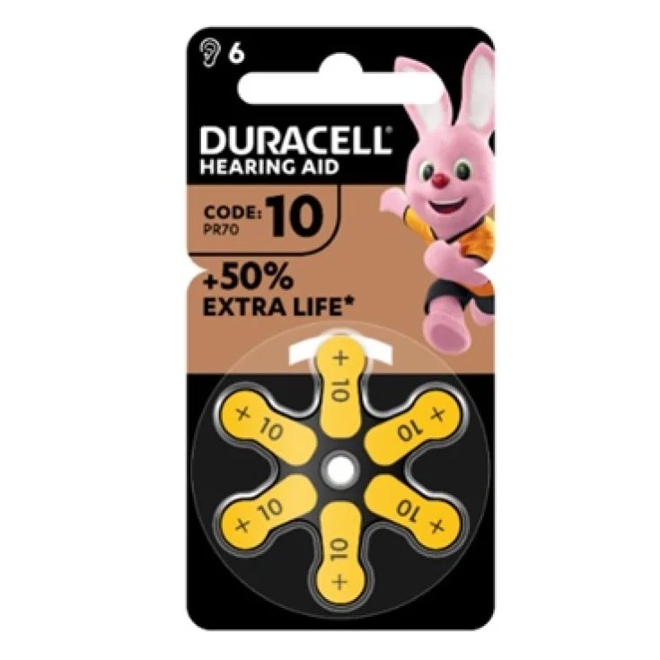 Easy Tab 10 Giallo DURACELL&reg; 6 Pezzi