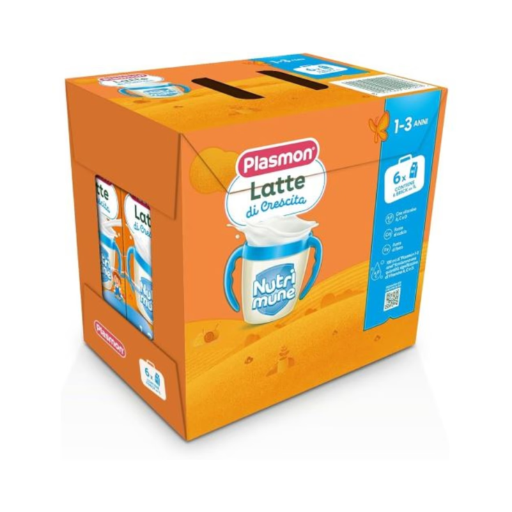 Latte di Crescita Nutri-Mune 1-3 Anni&nbsp;Plasmon&reg; 6x1000ml