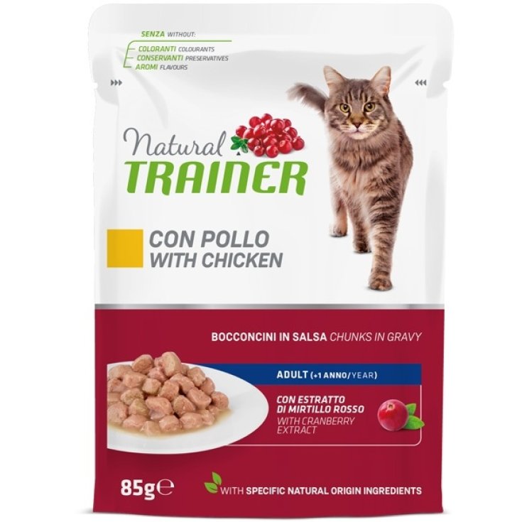 Natural Trainer Adult Pollo Bocconcini in Salsa 85g