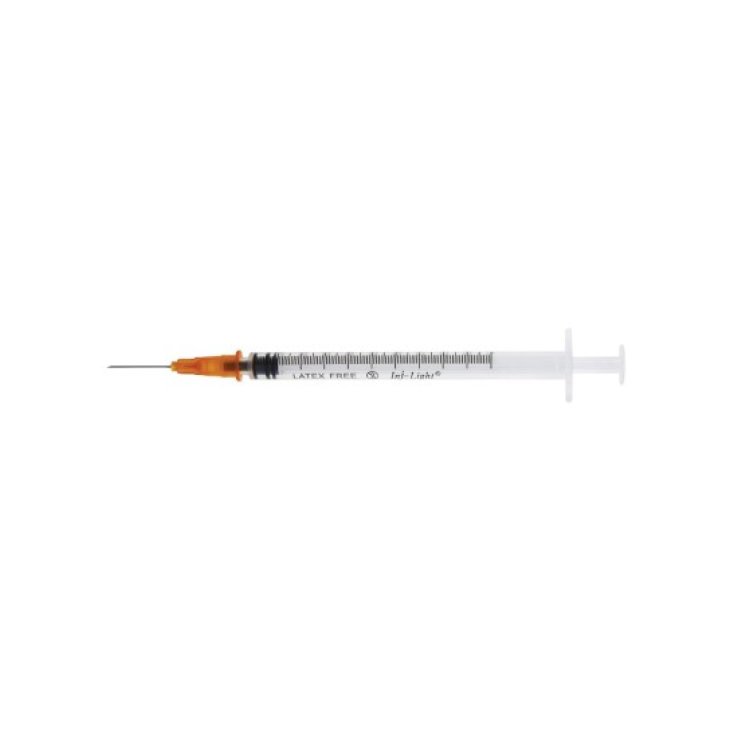 Siringhe Inj-Light 1ml G26 Luer Centrale 100 Pezzi