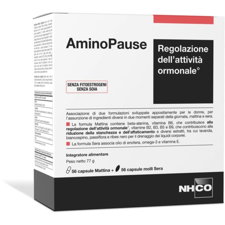 AminoPause Regolazione Attivit&agrave; Ormonale NHCO 56+56 Capsule