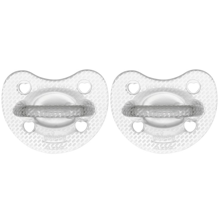 Gommotto 6-16 Mesi Silicone Crystal Chicco 2 Pezzi