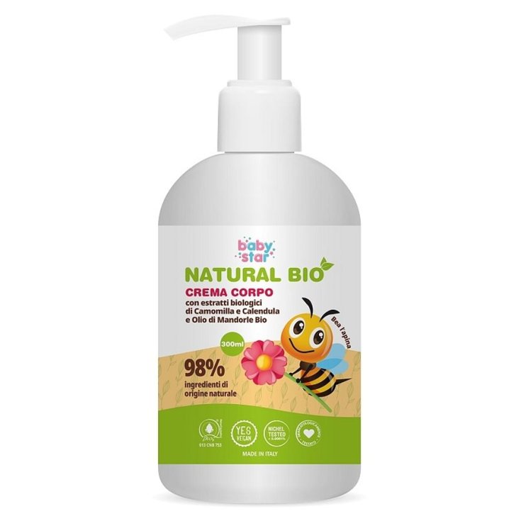 Natural Bio Crema Corpo BabyStar 300ml