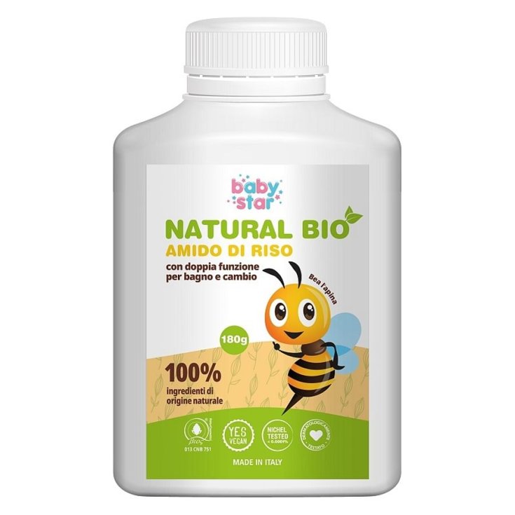 Natural Bio Amido Di Riso BabyStar 180g