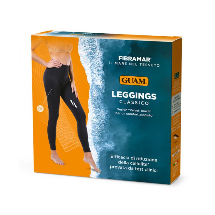 Leggings Classico Nero XS/S Guam 1 Pezzo