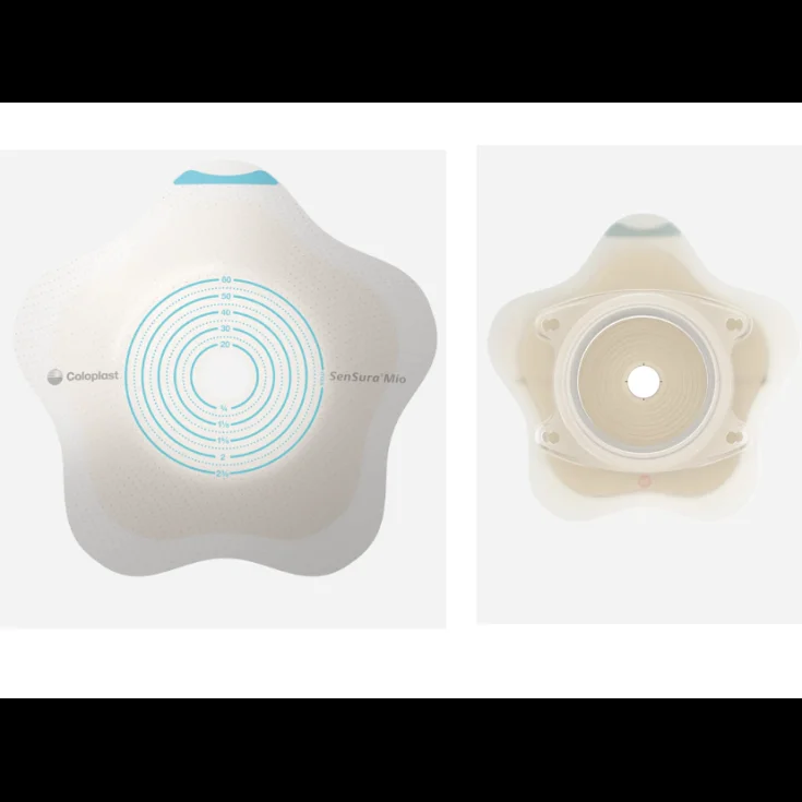 Sensura Mio Convex Flip Click 50mm Foro 10-45mm Coloplast 5 Pezzi