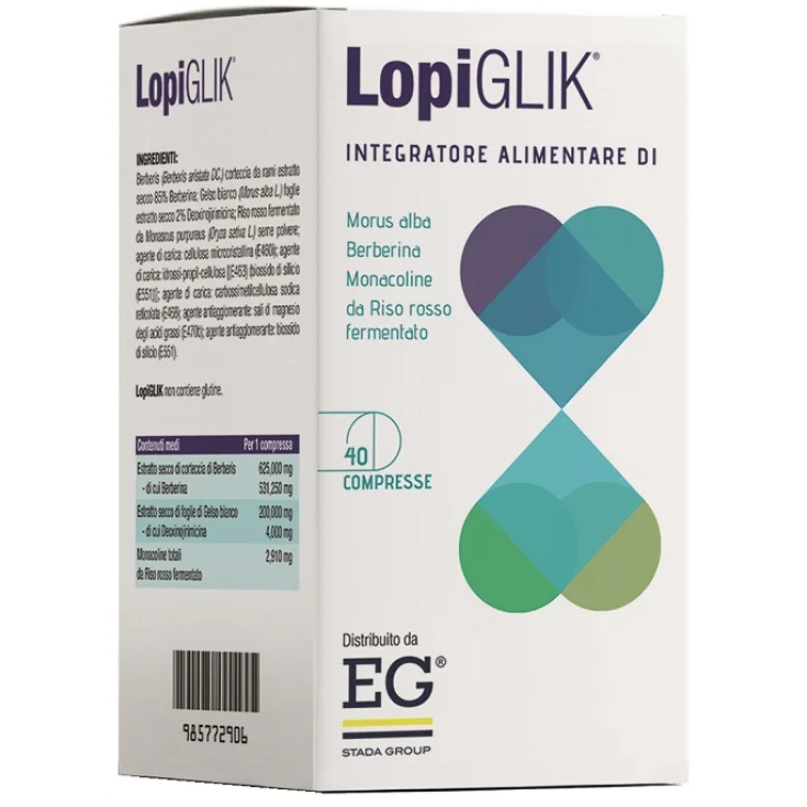 Lopiglik&reg; EG 40 Compresse