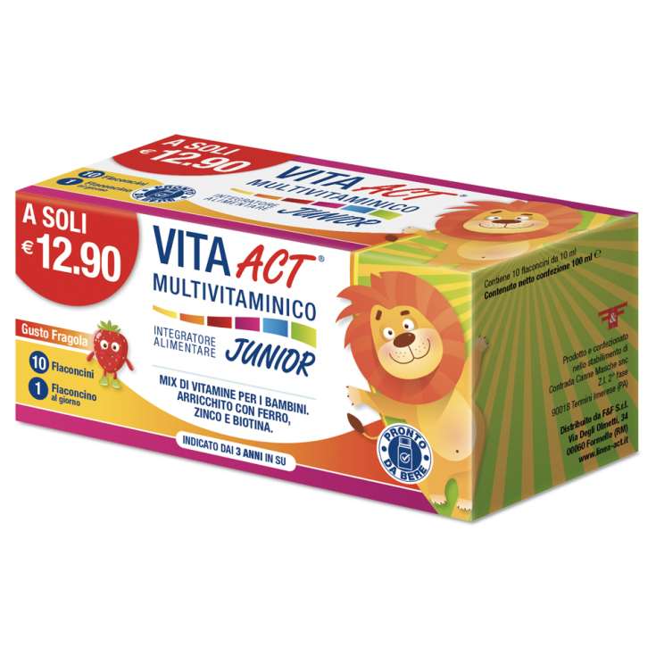 Multivitaminico VITA ACT&reg; Junior 10 Flaconcini