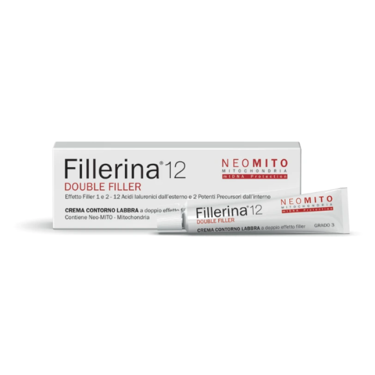 Fillerina 12 Double Filler Neo Mito Base Labbra Grado 3 15ml