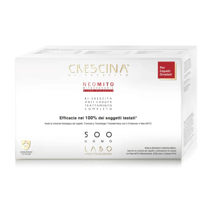 Crescina NeoMito Ri-Crescita 500 Uomo Labo 40x3,5ml