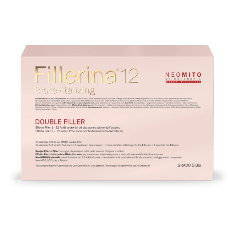 Fillerina 12 Double Filler Neo Mito Biorevitalizing Grado 5 Bio Trattamento Completo