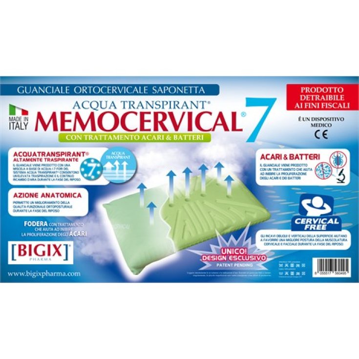 Memocervical 7 Acqua Transpirant Verde Bigix Pharma 1 Pezzo