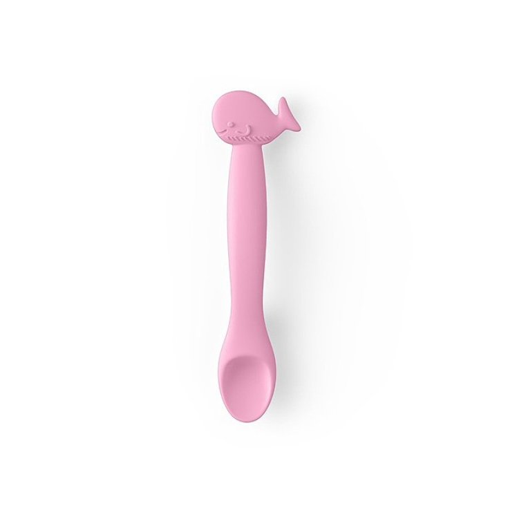 Cucchiaio Balena Silicone Rosa Suavinex 1 Pezzo