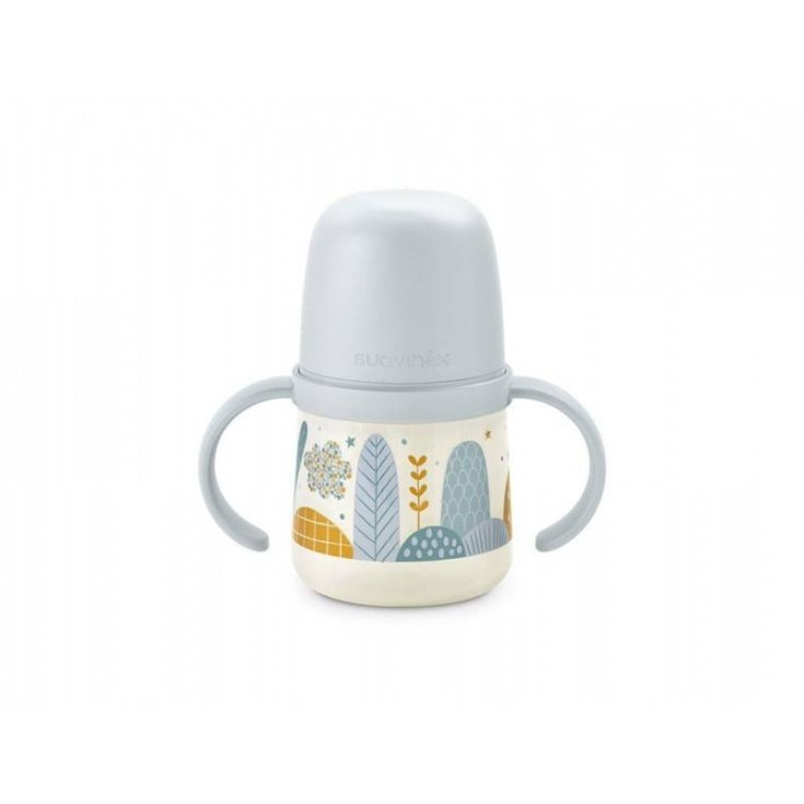 Dreams Biberon Antigoccia Con Manici Azzurro +4M Suavinex 150ml
