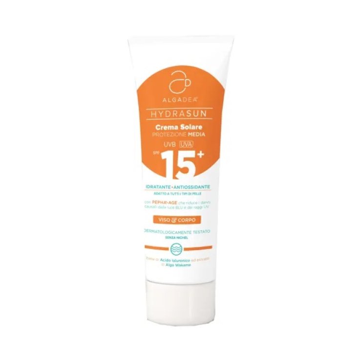 Crema Solare SPF15+ Hydrasun Algadea 150ml