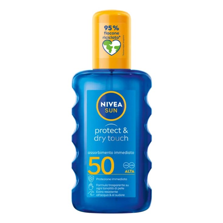 Solare Spray FP50 Protect & Dry Nivea Sun 200ml