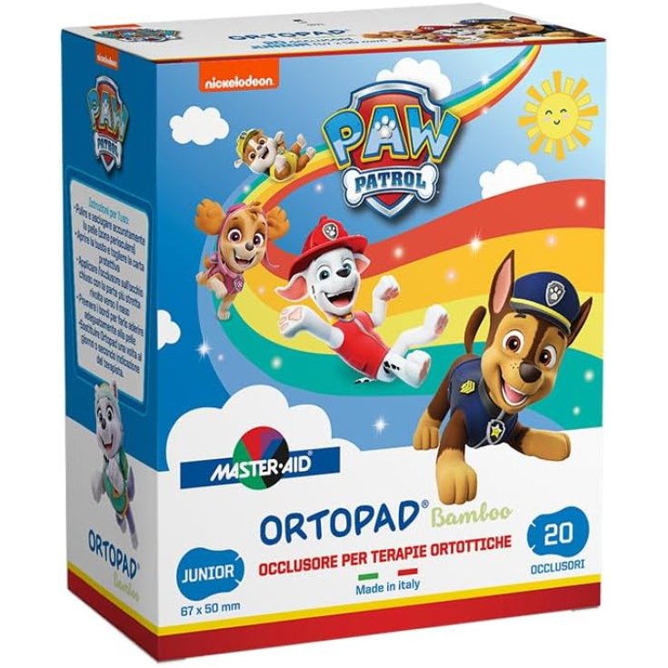 Ortopad Paw Patrol Junior Master&bull;Aid 20 Pezzi