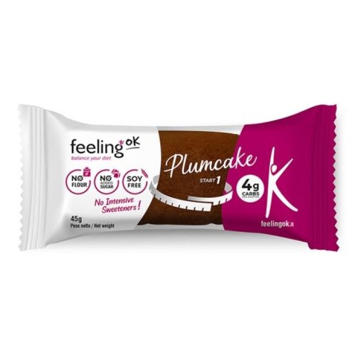 Plumcake Cacao Start Feeling Ok 45g