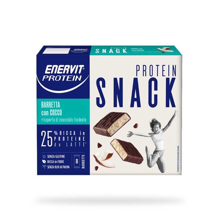Protein Snack&nbsp;Cocco Low Sugar Enervit 8 x 27g
