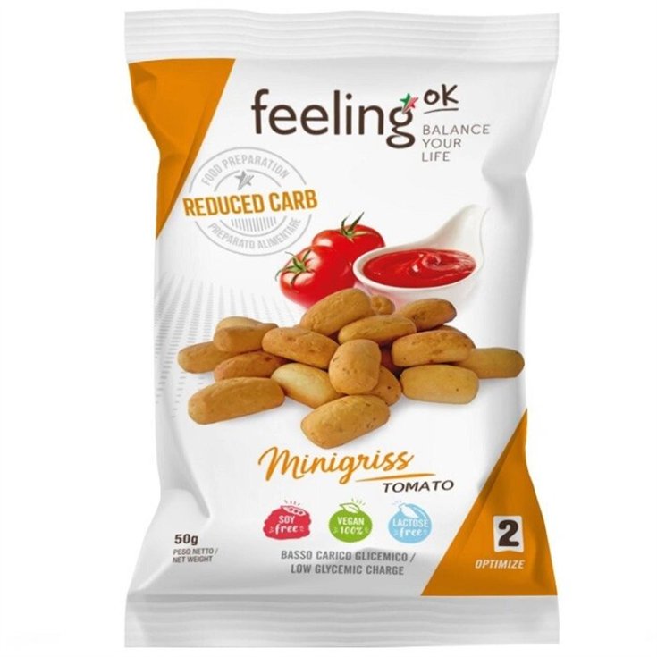 Minigrissini al Pomodoro Optimize Feeling Ok 50g