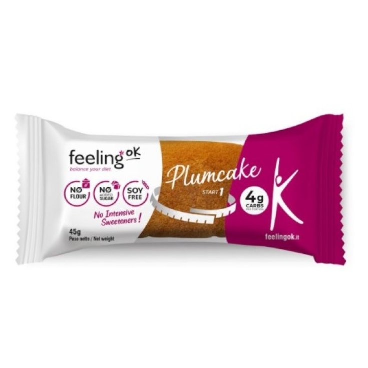 Plumcake Arancia Start Feeling Ok 45g