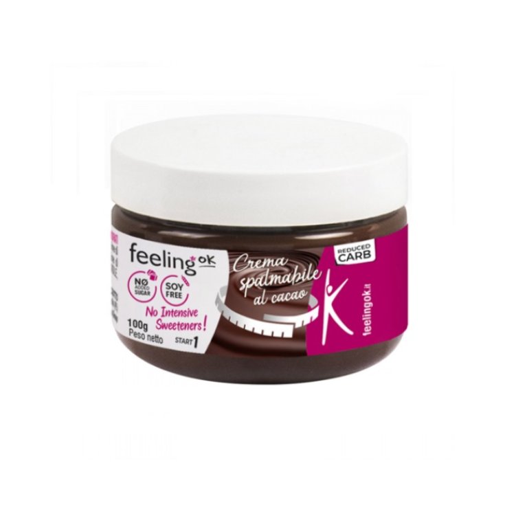 Crema Spalmabile al Cacao&nbsp;Feeling Ok 100g