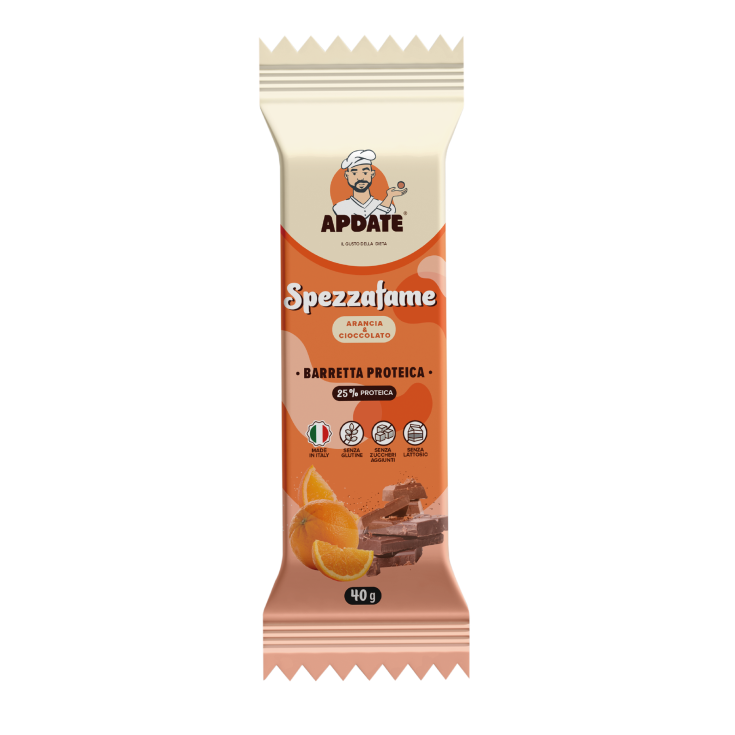 BARRETTA PROTEICA Arancia e Cioccolato 40G