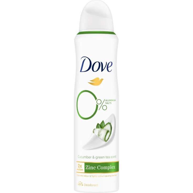 Deodoranate Spray&nbsp;Cetriolo/T&egrave; Verde 0% Dove 150ml