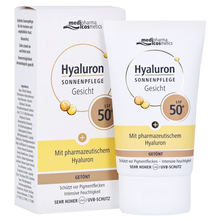 Crema Solare Colorata Hyaluron SPF50+ MediPharma 50ml