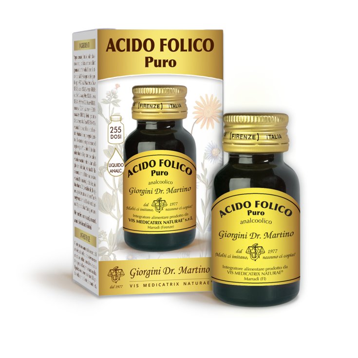 Acido Folico Puro Dr. Giorgini 30ml Acido Folico Puro Dr. Giorgini 30ml