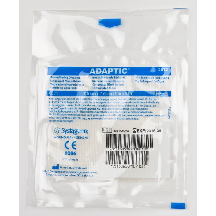 Adaptic 7,5x7,5cm Systagenix 50 Pezzi