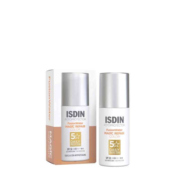 Fusion Water Magic Repair Color SPF50 Isdin Fotoprotector 50ml