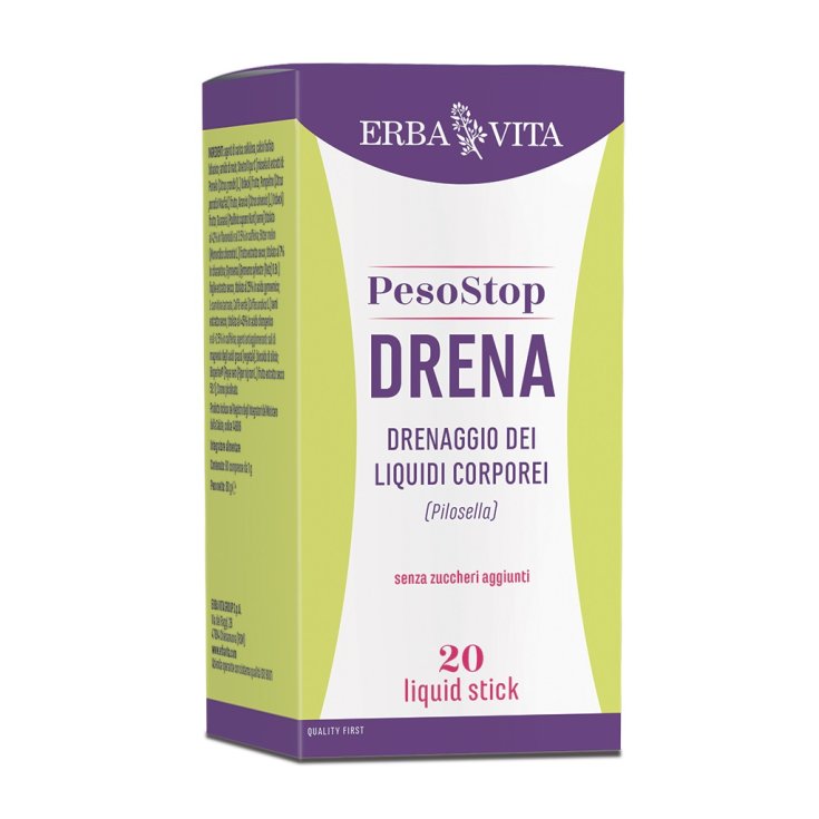 Peso Stop Drena Erba Vita 20 Stick