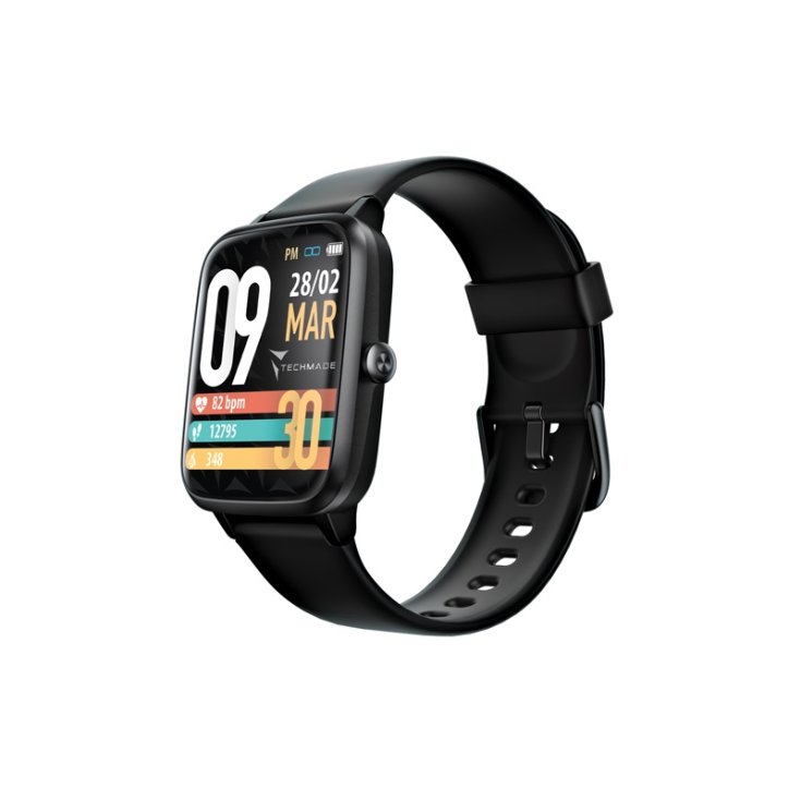 MOVE Total Black&nbsp;Smartwatch Techmade