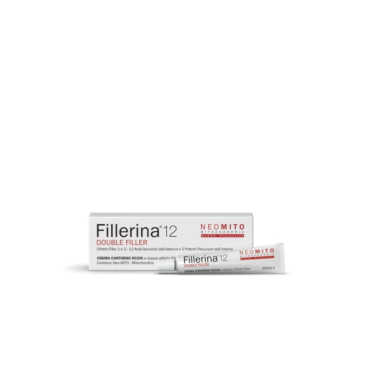 Fillerina 12 Double Filler Neo Mito Base Crema Contorno Occhi Grado 5 15ml