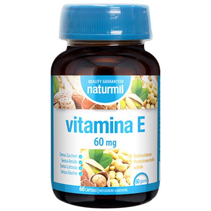 Vitamina E&nbsp;60mg Naturmil 60 Capsule