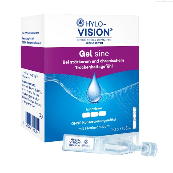 HYLO-VISION&reg; Gel sine 20 Flaconcini