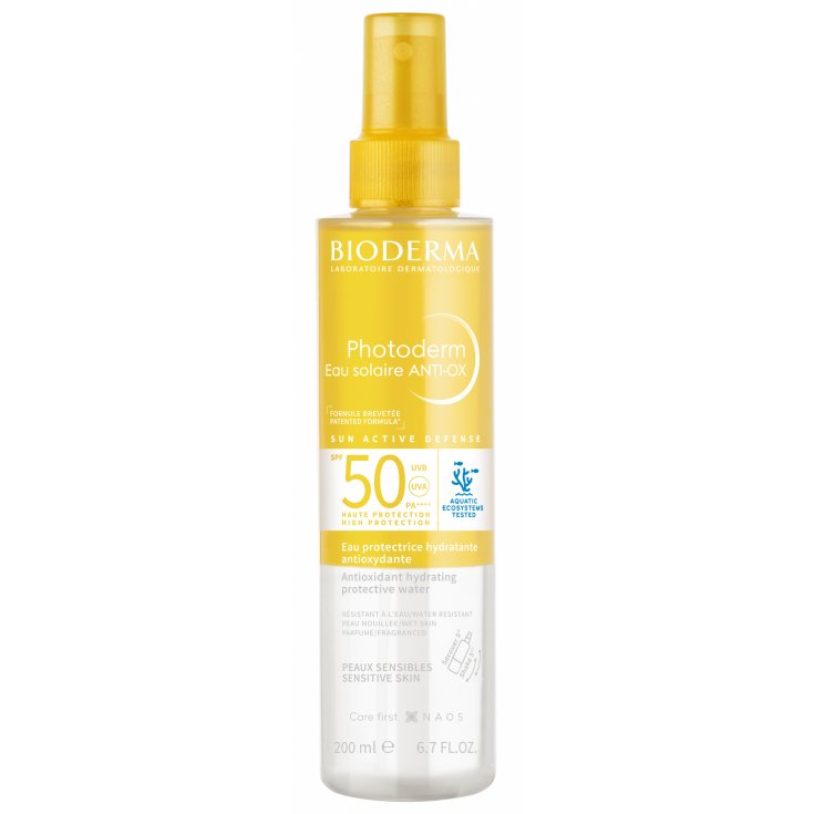 Photoderm Eau solaire ANTI-OX SPF 50 BIODERMA 200ml