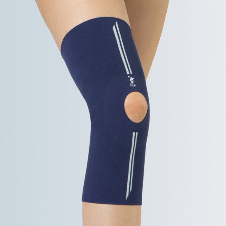 Ginocchiera Traspirante Con Stabilizzatore Rotuleo A Mezzaluna L FGP&reg;