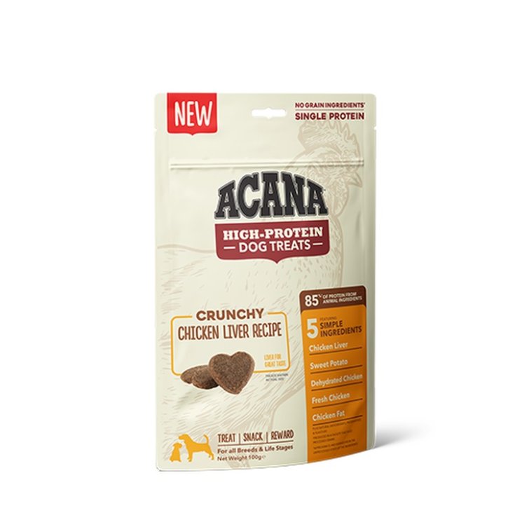 Crunchy&nbsp; Turkey Liver Acana Dog 100g