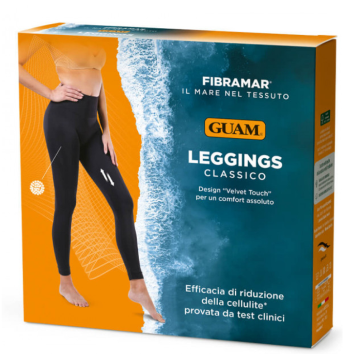 Leggings Classico Nero Tg.S/M GUAM