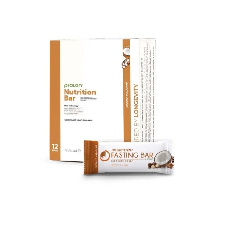 Nutrition Bar Macadamia Box&nbsp;ProLon 12 Barrette Macadamia e Noci
