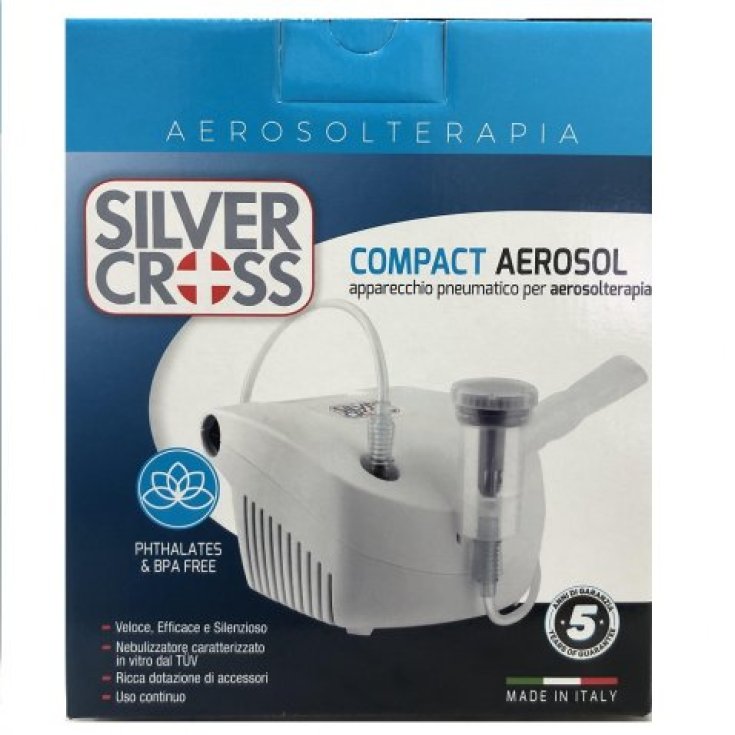 Compact Aerosol Silver Cross 1 Pezzo