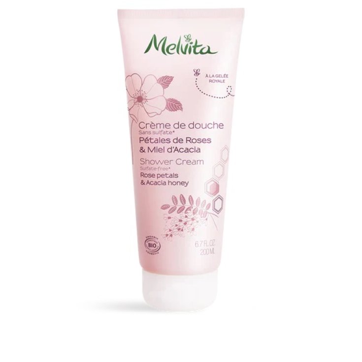 Gel Doccia Rosa e Miele di Acacia Melvita 200ml