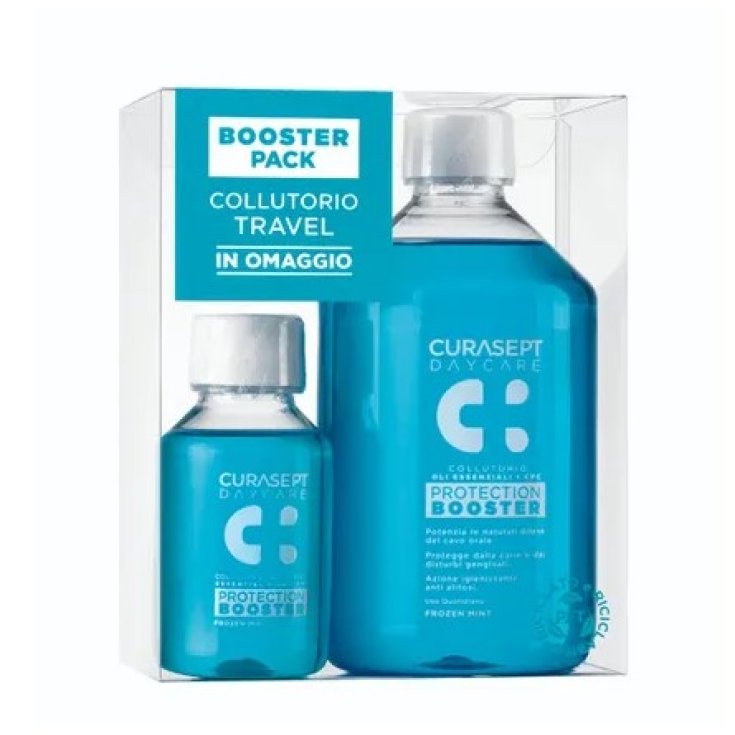 Collutorio Protection Booster Frozen Mint Curasept DaYCare 2 Pezzi
