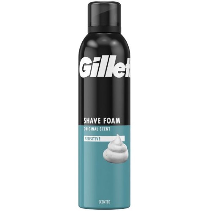 Schiuma Da Barba&nbsp;Pelli Sensibili&nbsp;Gillette Series&nbsp;300ml