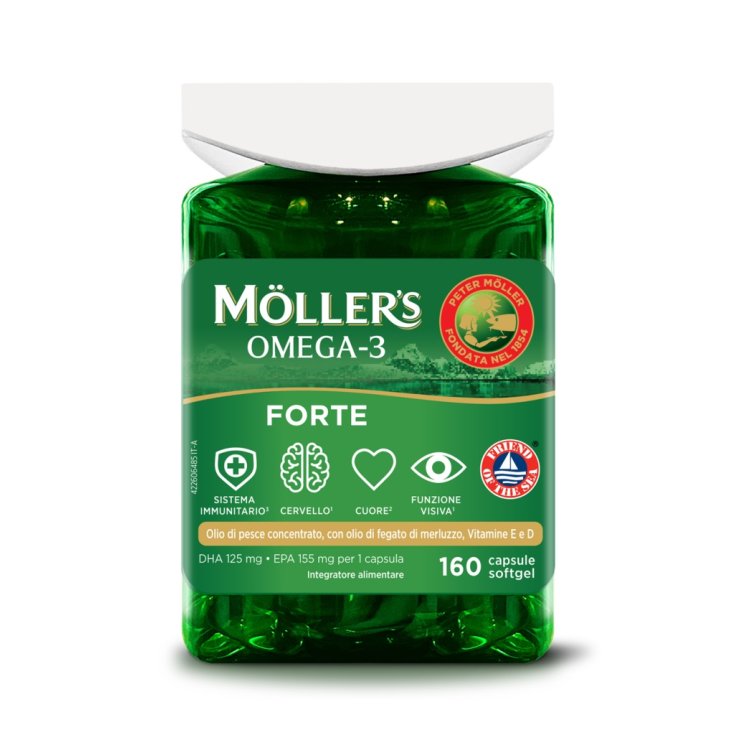 Omega 3 Forte M&ouml;ller&rsquo;s 160 Capsule Softgel